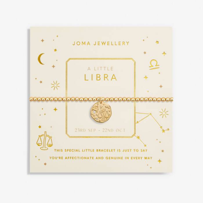 Star Sign A Little ' Libra ' Bracelet (23rd September - 22nd October)