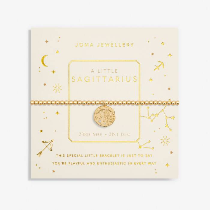 Star Sign A Little ' Sagittarius ' Bracelet (22nd November - 21st December)