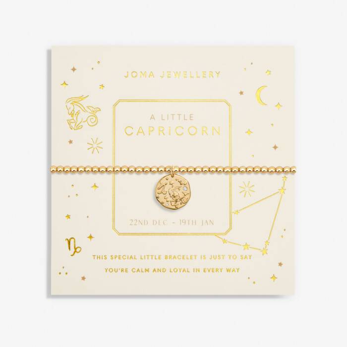 Star Sign A Little ' Capricorn ' Bracelet (22nd December - 19th January)