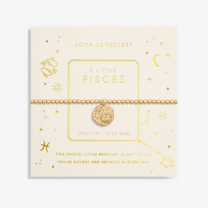 Star Sign A Little 'Pisces' Bracelet (19th February - 20th March)