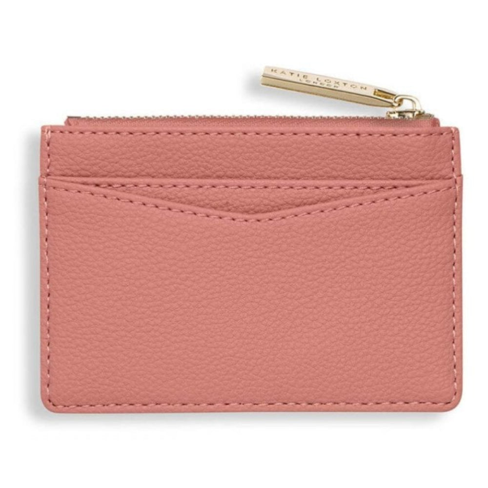Alise Card Holder | Salmon Pink | 12.5 X 8.5cm