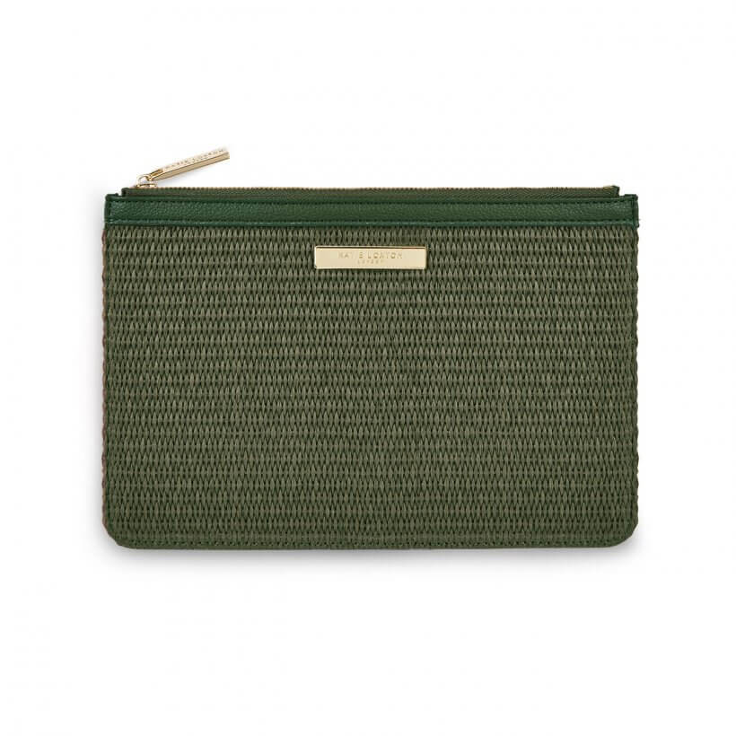 Straw Pouch | Khaki