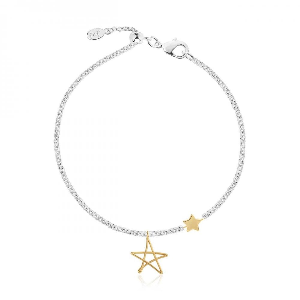 Florrie | Gold | Star Bracelet | 19cm Total Length