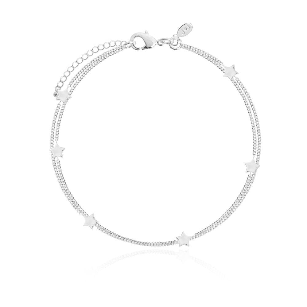 Celeste Silver Stardust Bracelet 18cm + 3cm Ext
