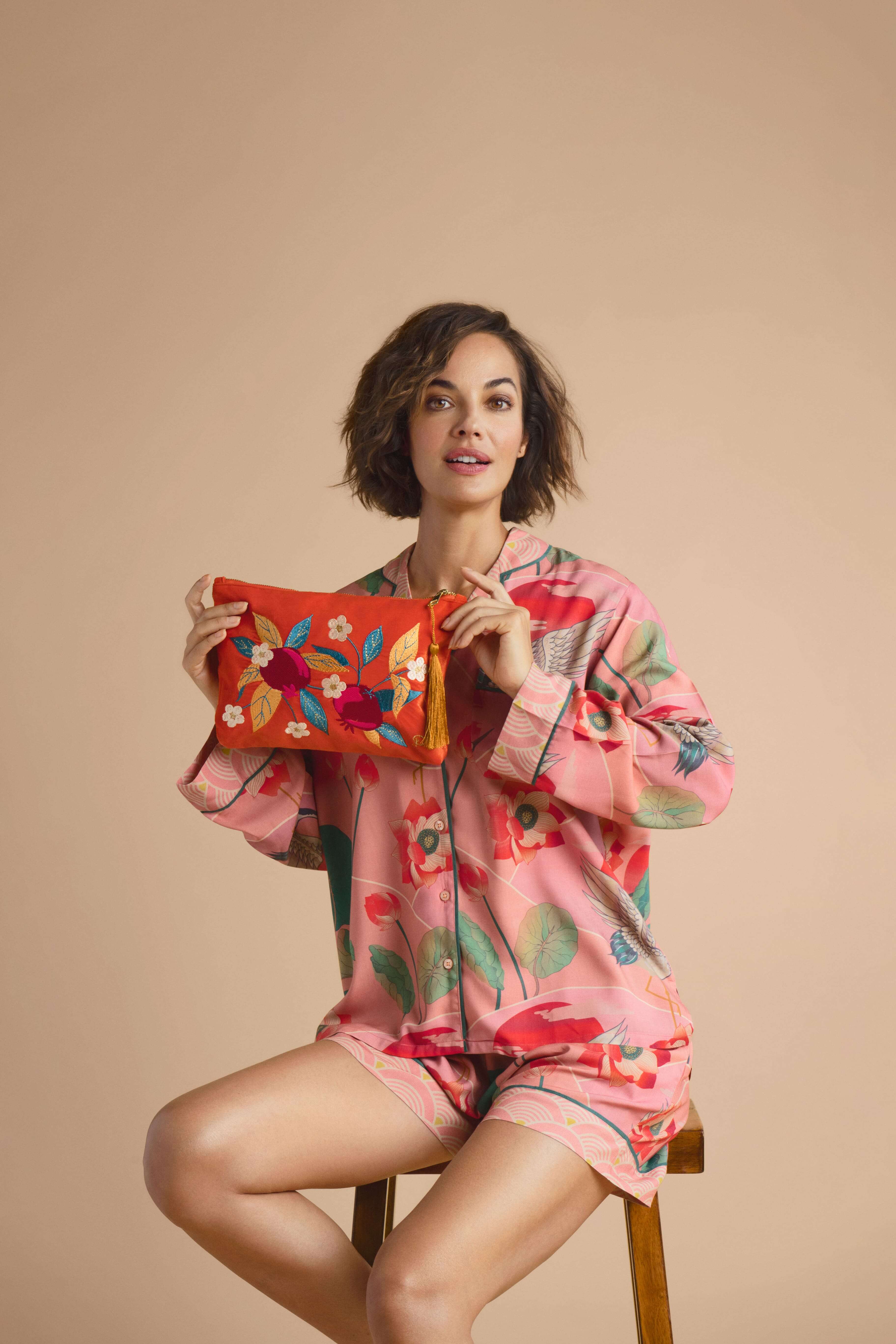 Pomegranate Zip Pouch