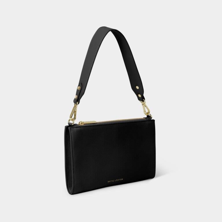 Reya Small Shoulder Bag - Black