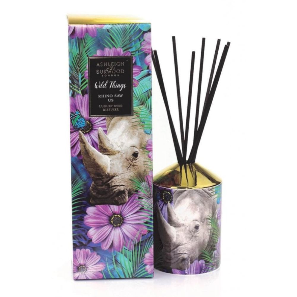Rhino Saw Us (Violet & Iris) Reed Diffuser