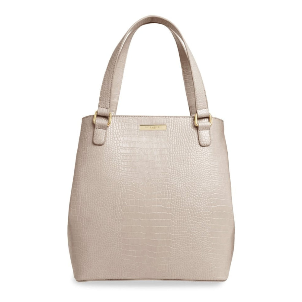CELINE CROC DAY BAG - Oyster - 32x30x15cm