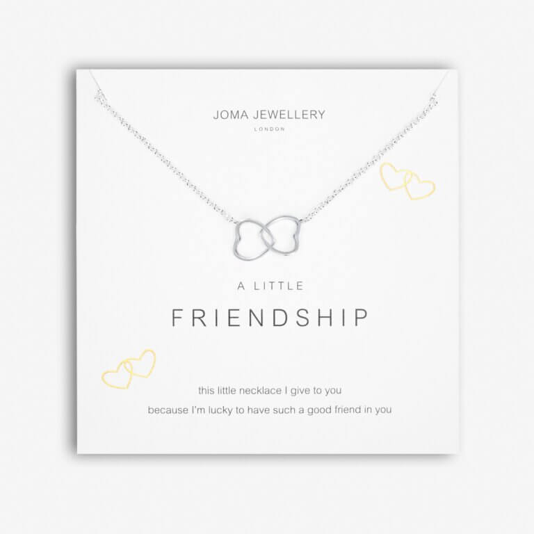 A Little | Friendship | Silver | Necklace | 46cm + 5cm Extender