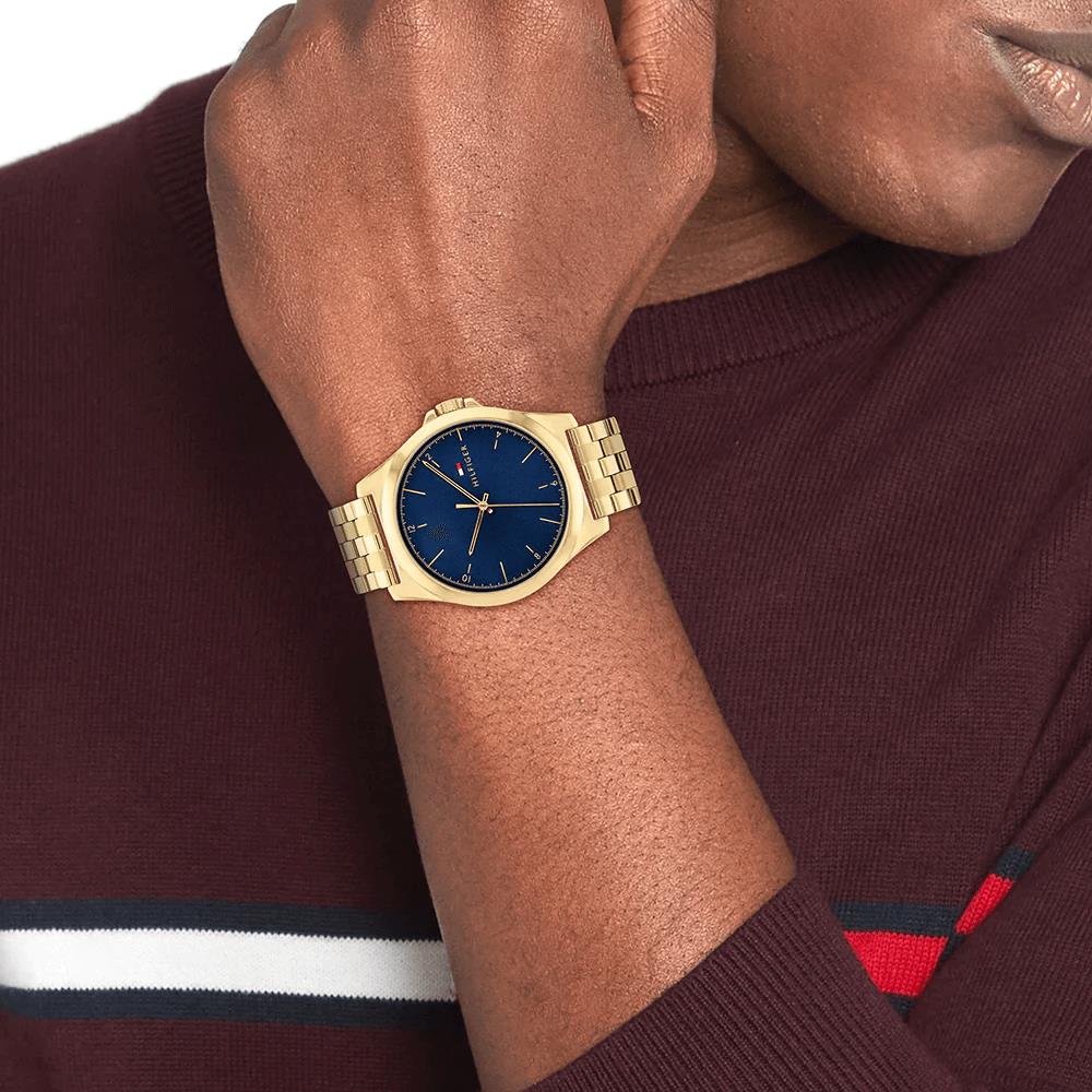 Norris Gold & Navy Watch