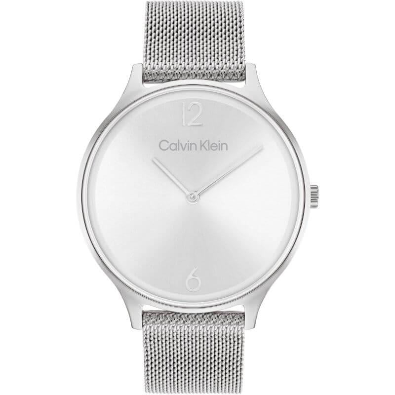 2H Silver Dial Stainless Steel Mesh Bracelet Watch