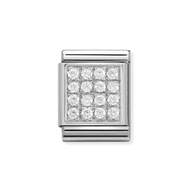 Composable Classic White CZ Big Charm