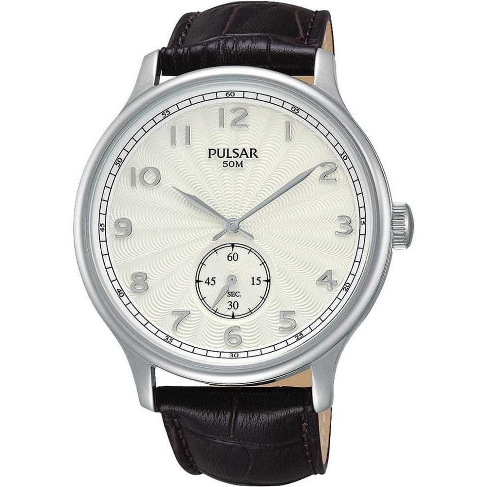 Mens Mini Dial Chrome Watch