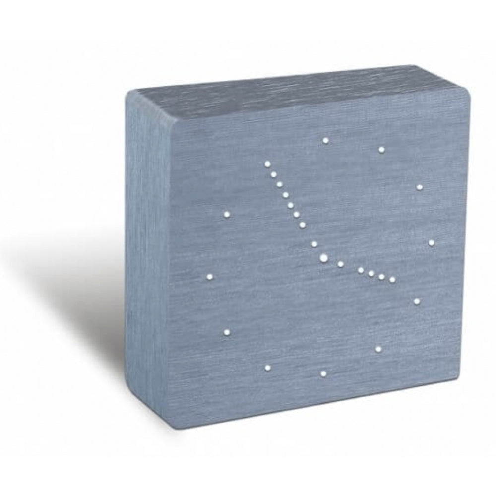 Aluminium Analogue Click Clock