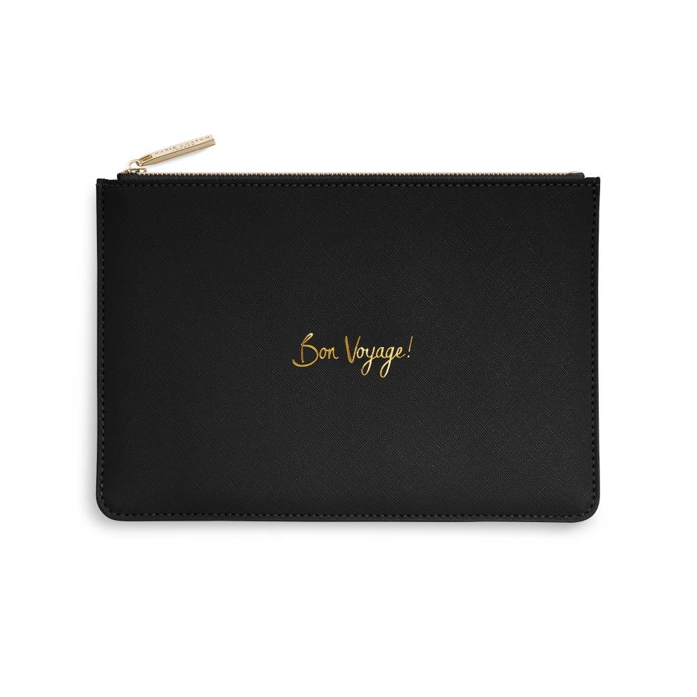 Perfect Pouch | Bon Voyage | Black | 16 X 24 Cm