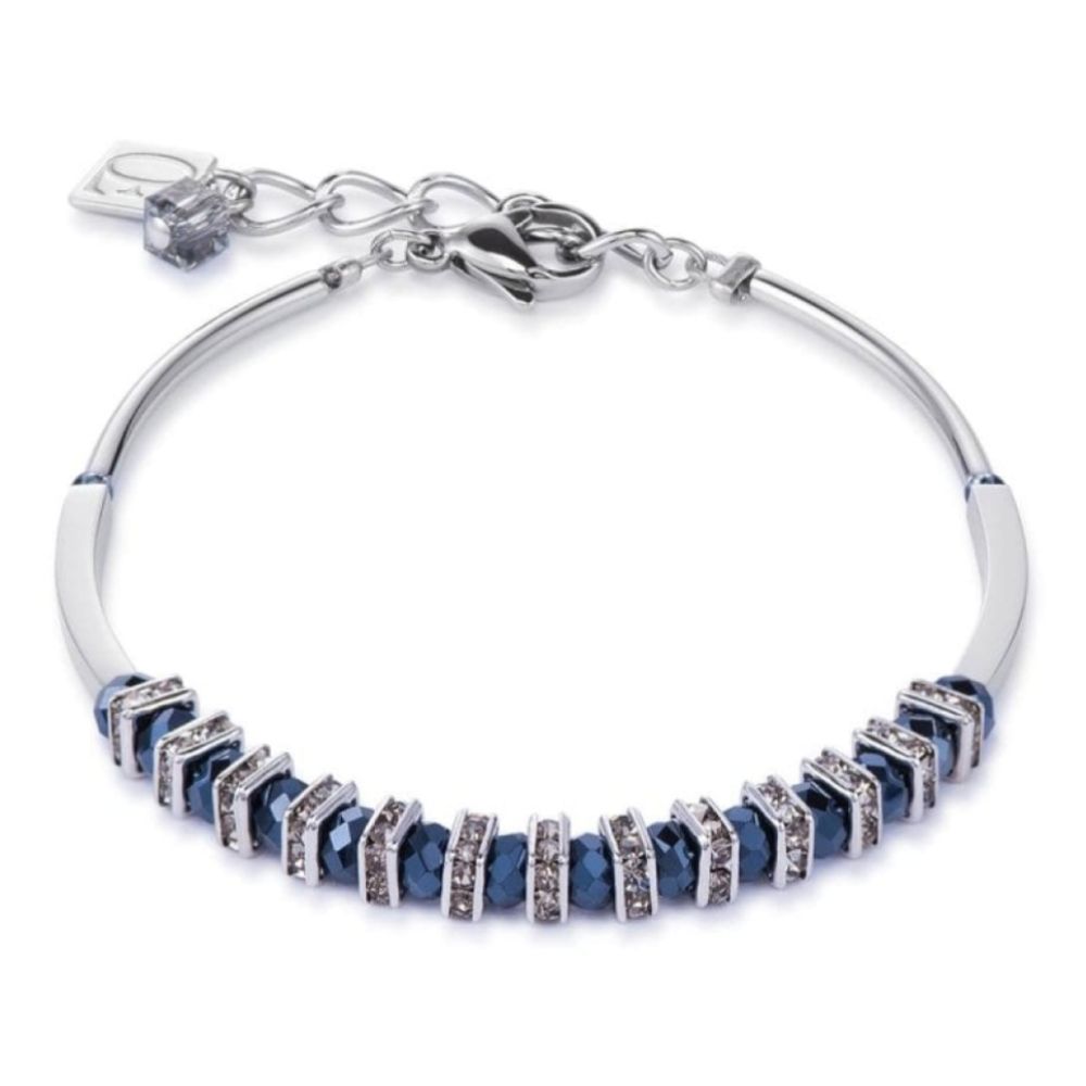 Geo Cube Anthracite Bracelet