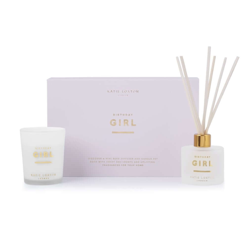 Sentiment Mini Fragrance Set | Birthday Girl | Grapefruit And Pink Peony