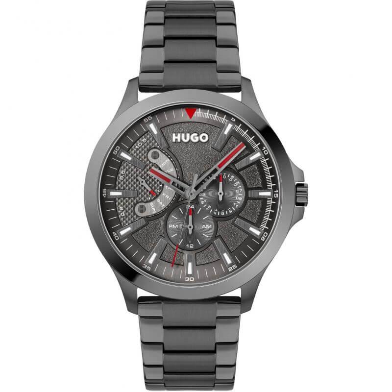 #LEAP Grey & Black Multifunctional Gents Watch
