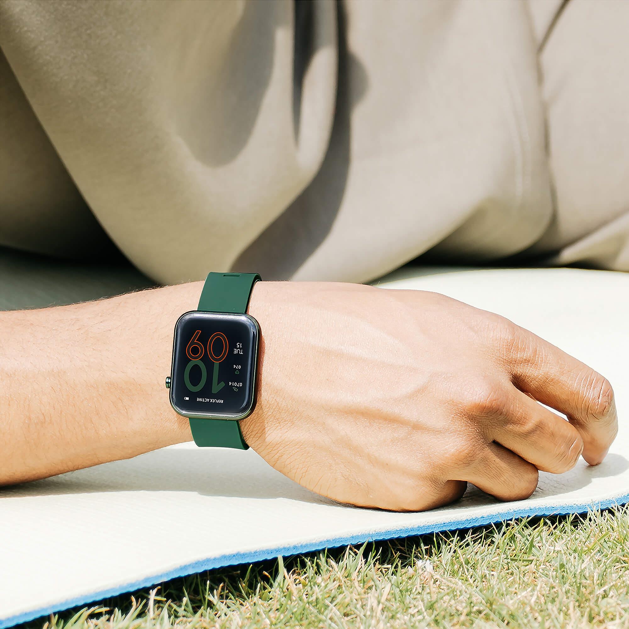 Series 12 Dark Green Strap Smart Watch