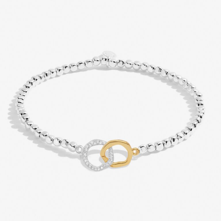 Forever Yours 'Forever My Soul Sister' Silver & Gold Plated Bracelet