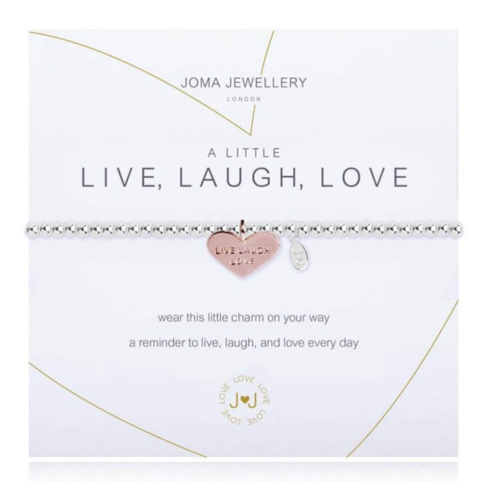 A Little 'Live Laugh Love' Bracelet