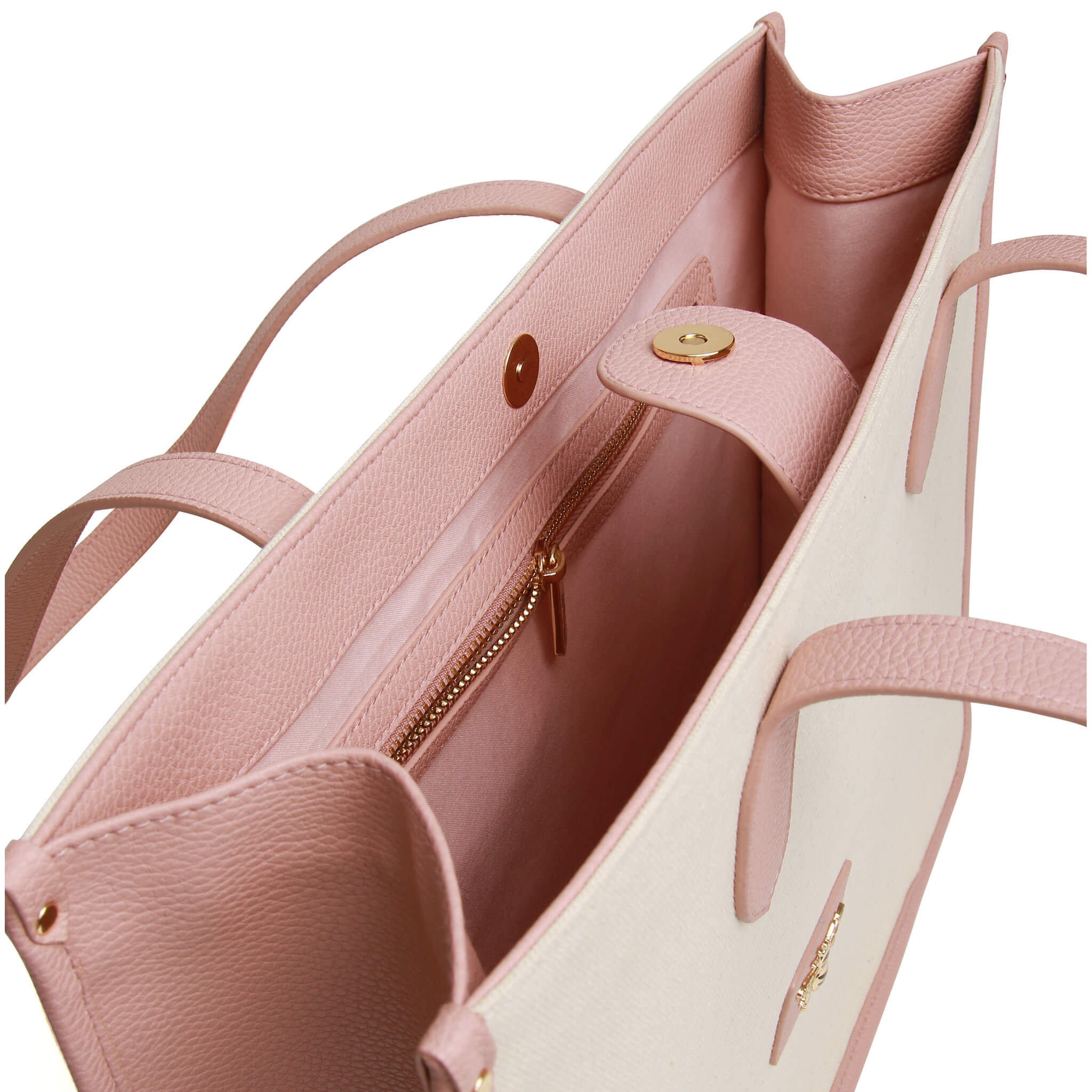Kingston Canvas Tote Bag In Pink