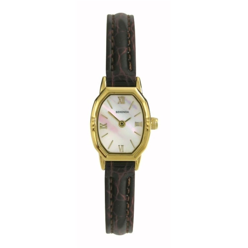 Ladies Quartz Watch With MOP Dial