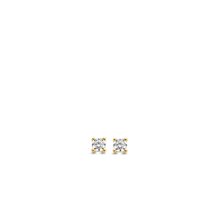 Gold Plated CZ Set Ear Stud
