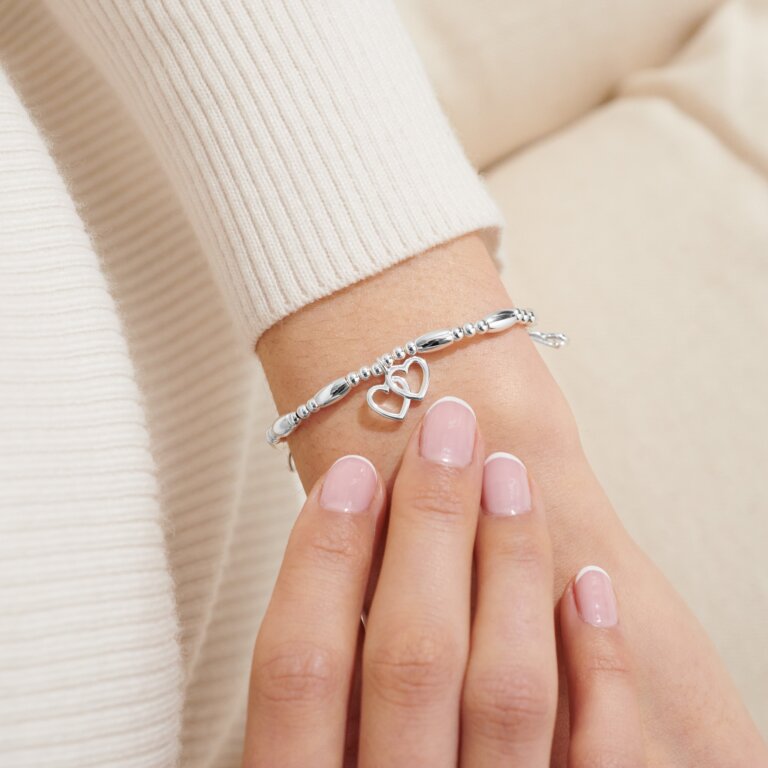 Life's A Charm 'Friendship' Silver Plated Bracelet