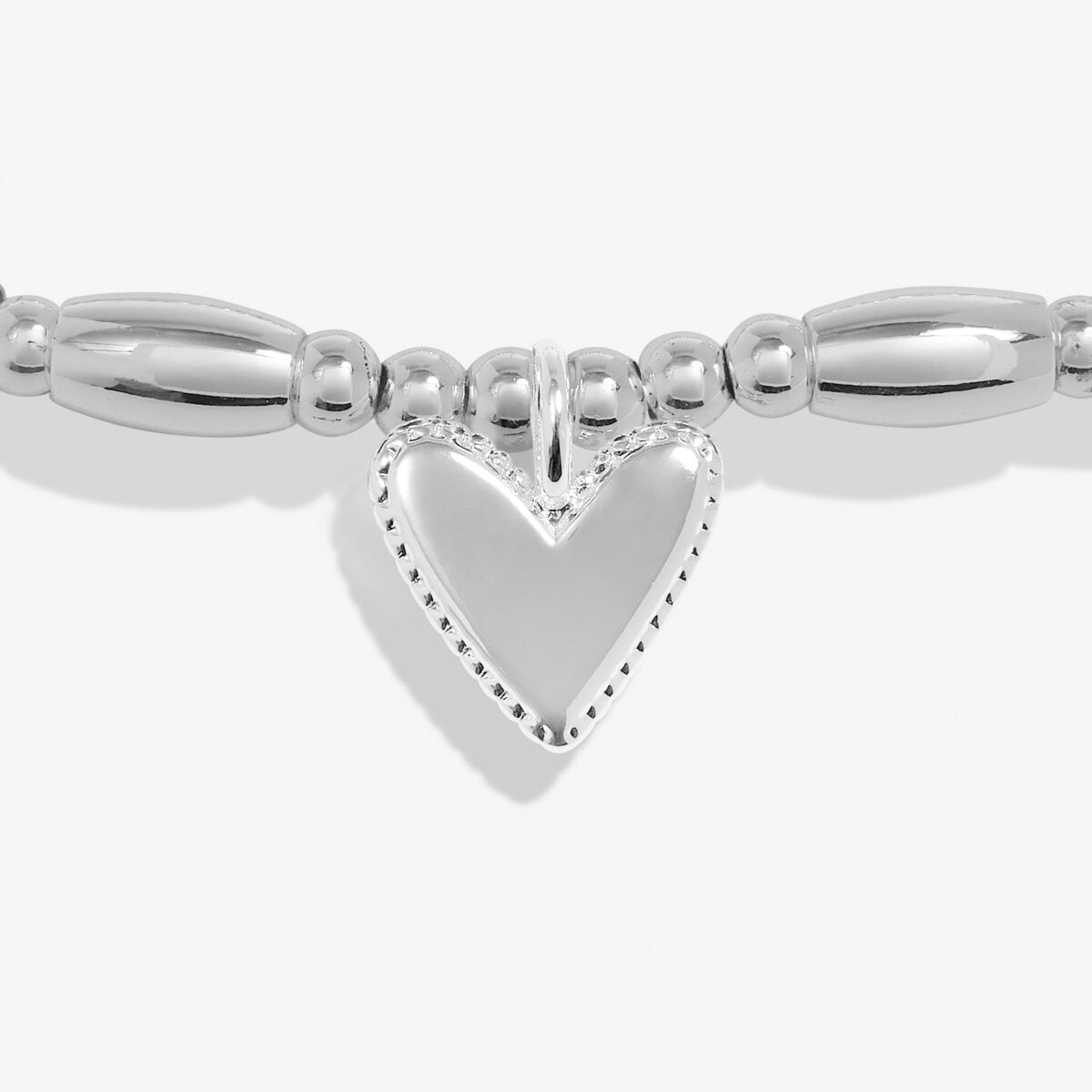 Life's A Charm 'Love' Silver Plated Bracelet