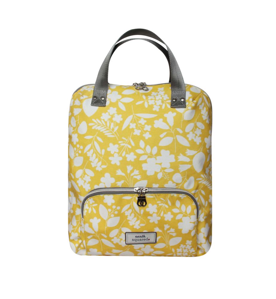 Sherbet Yellow Oil Cloth Backpack