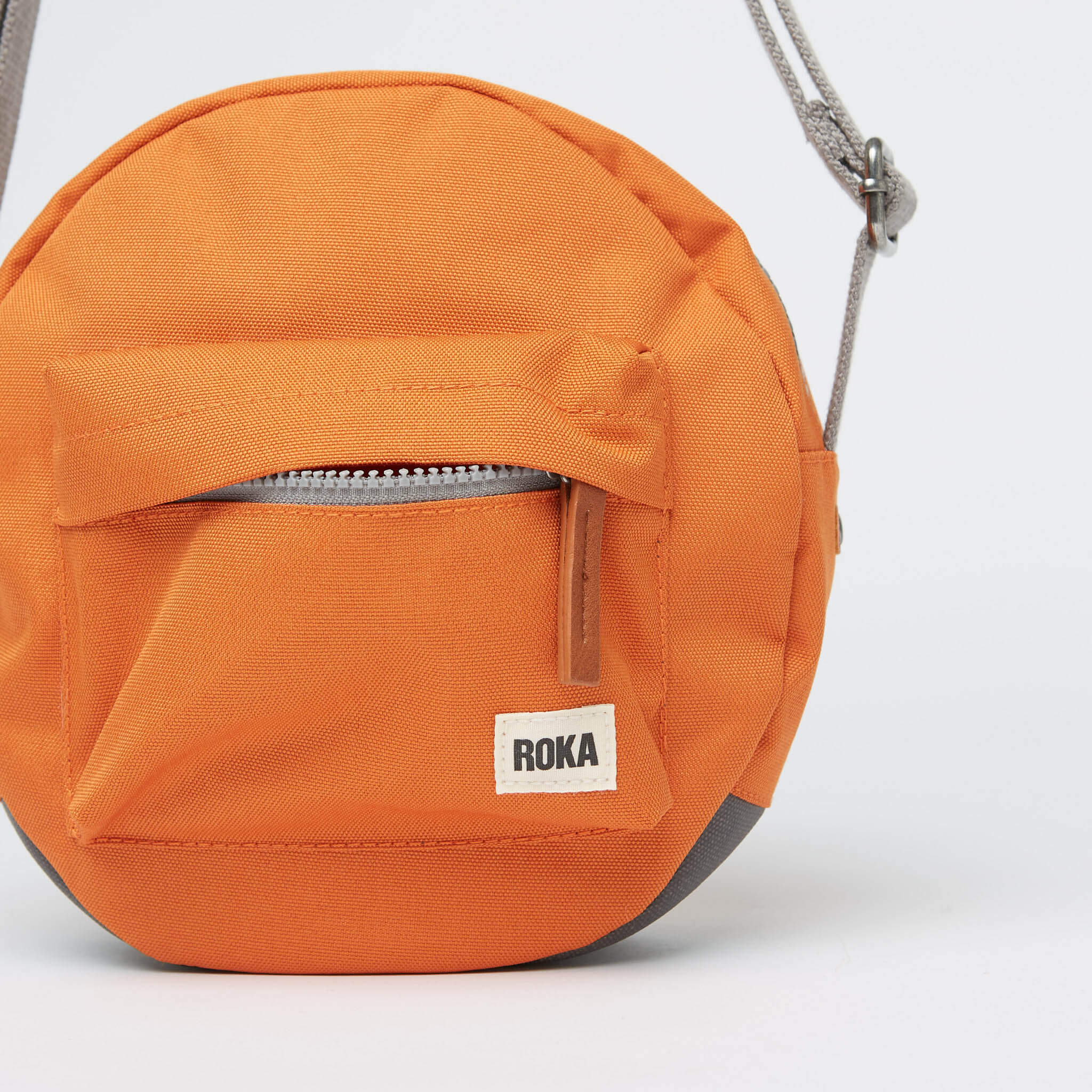 Paddington B Small Crossbody Sustainable Canvas Atomic Orange