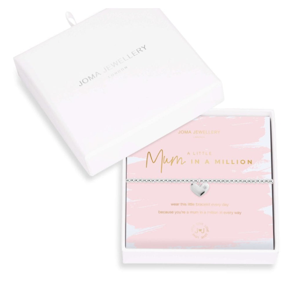 Beautifully Boxed A Littles | Mum In A Million | Bracelet | 17.5cm Stretch