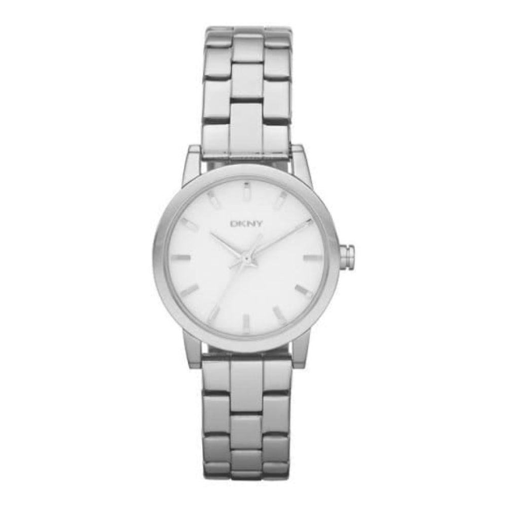 Ladies Stainless Steel Watch With Crystals