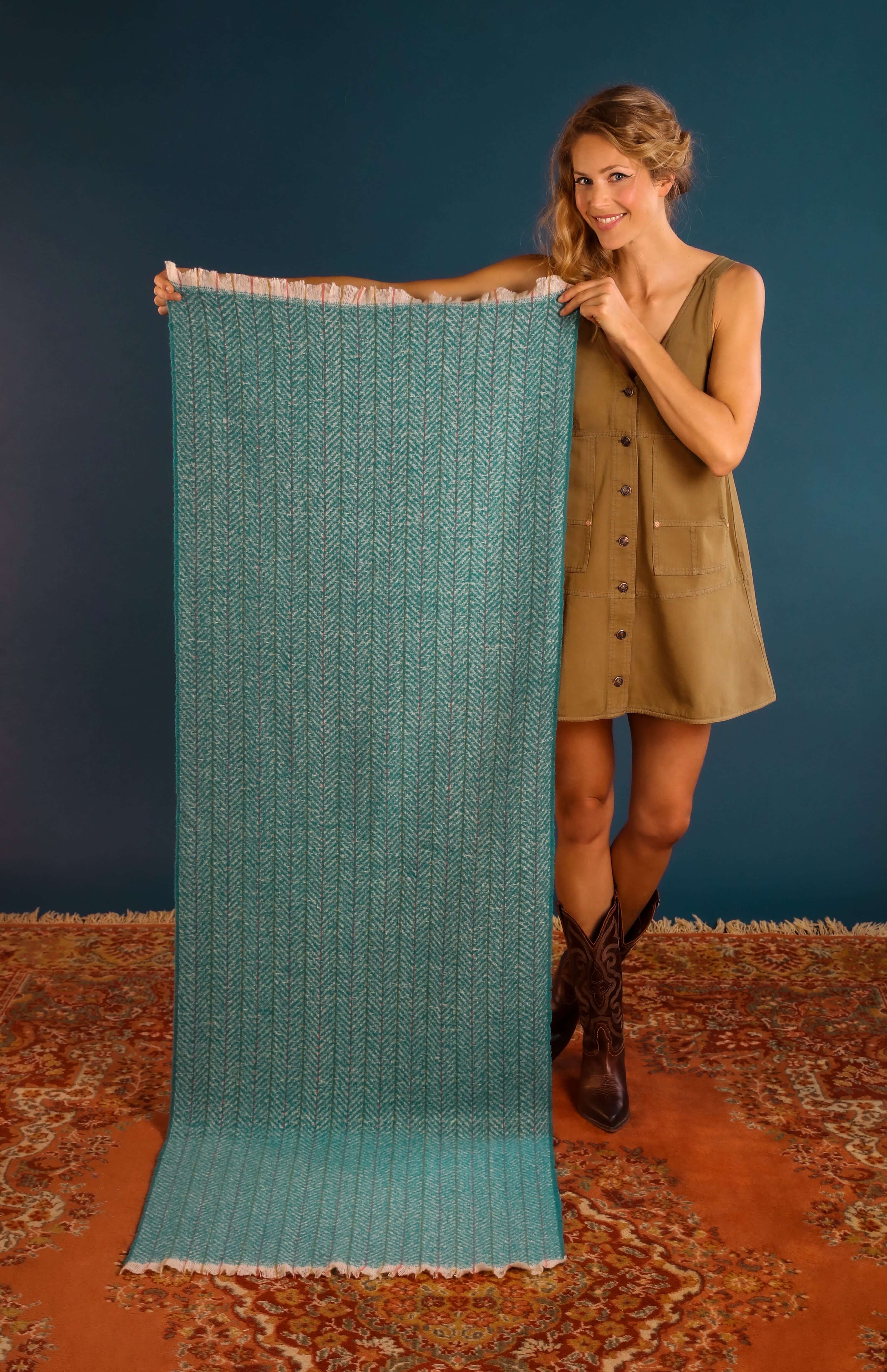 Nicolette Scarf - Teal