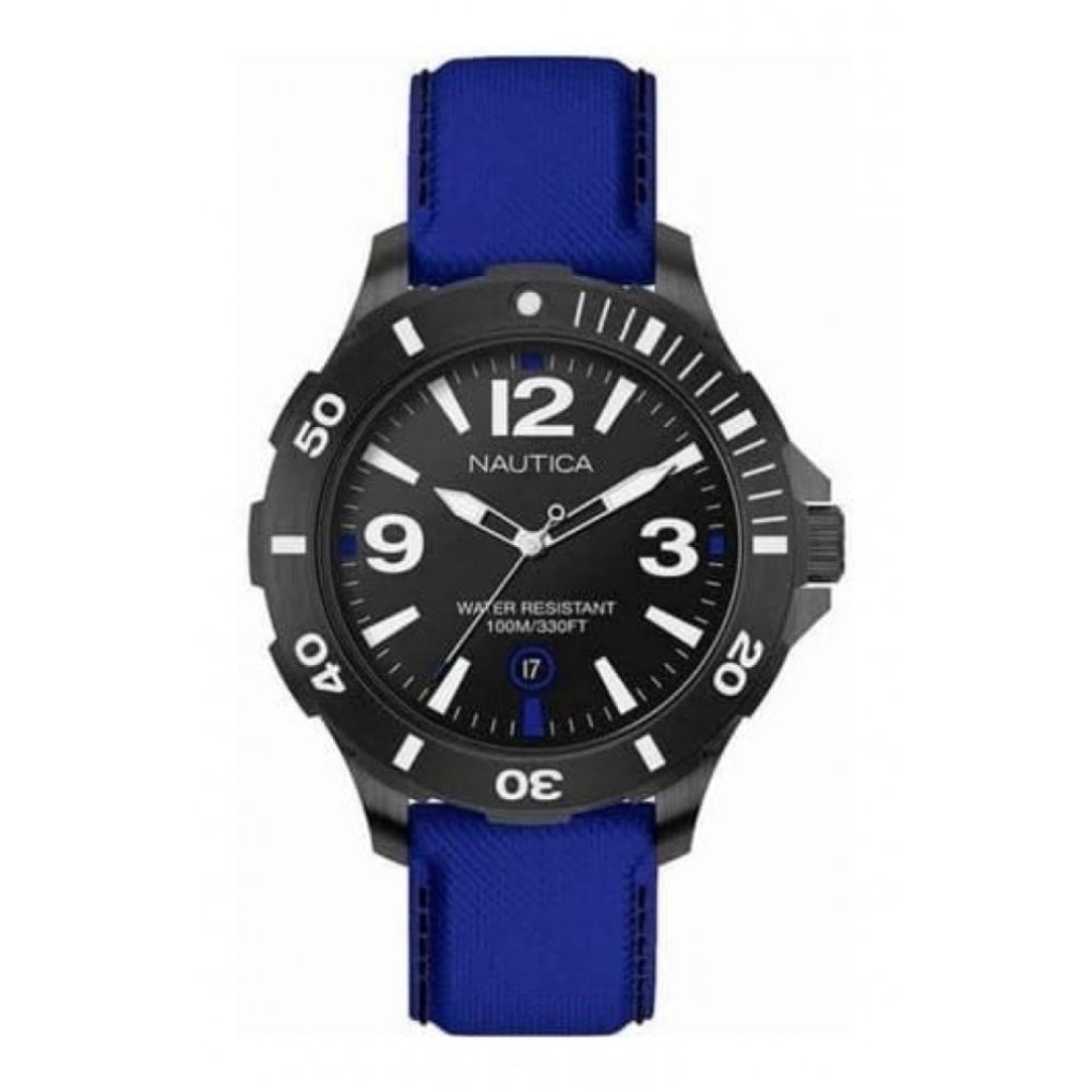 Gents BDF 100 Dive Style Purple Material Watch