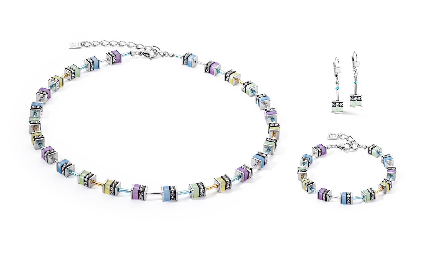 Sparkling Classic Pastel Bracelet In Multicolour