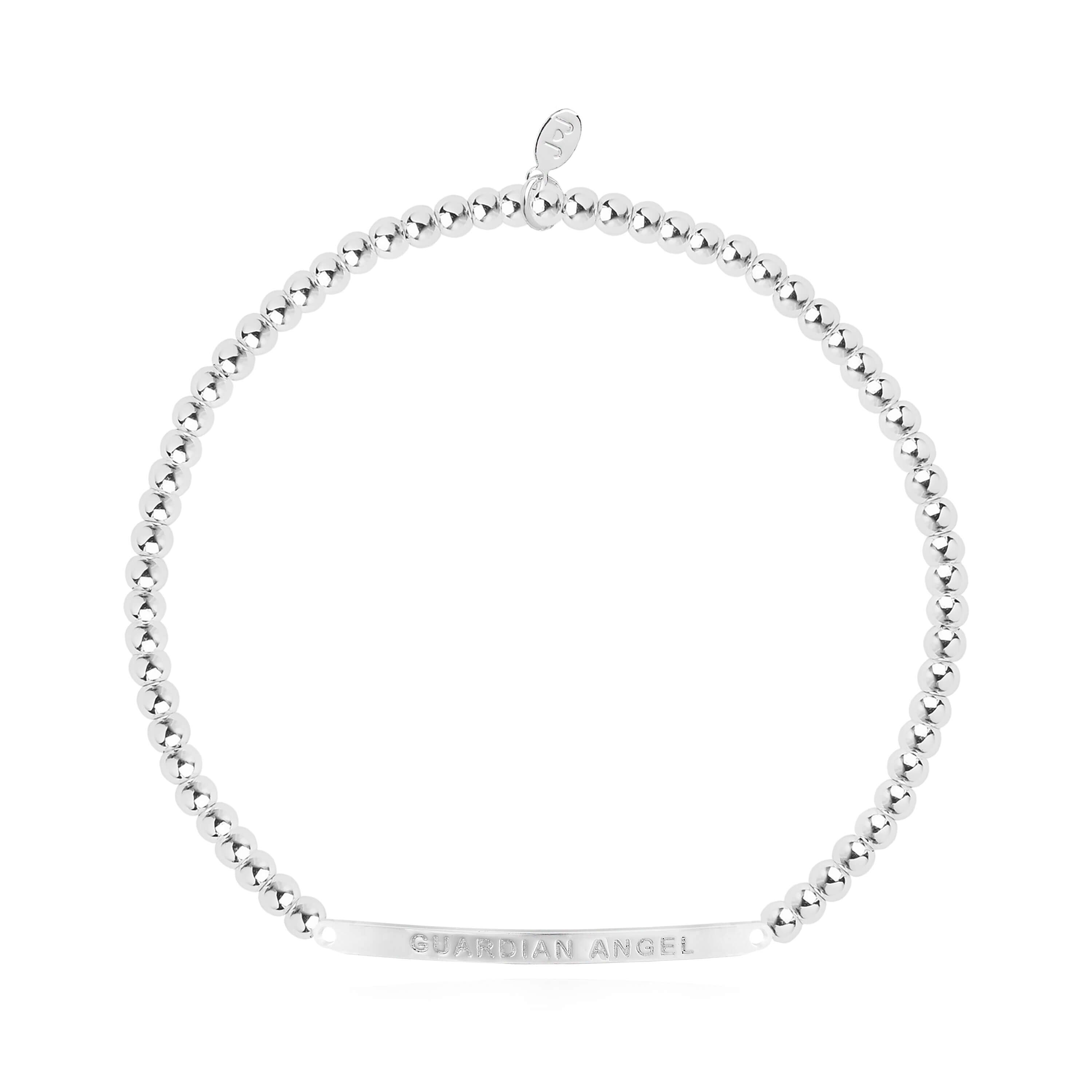 Occasion Gift Box | Guardian Angel | Silver | Set Of 3 Bracelets | 17.5cm Stretch
