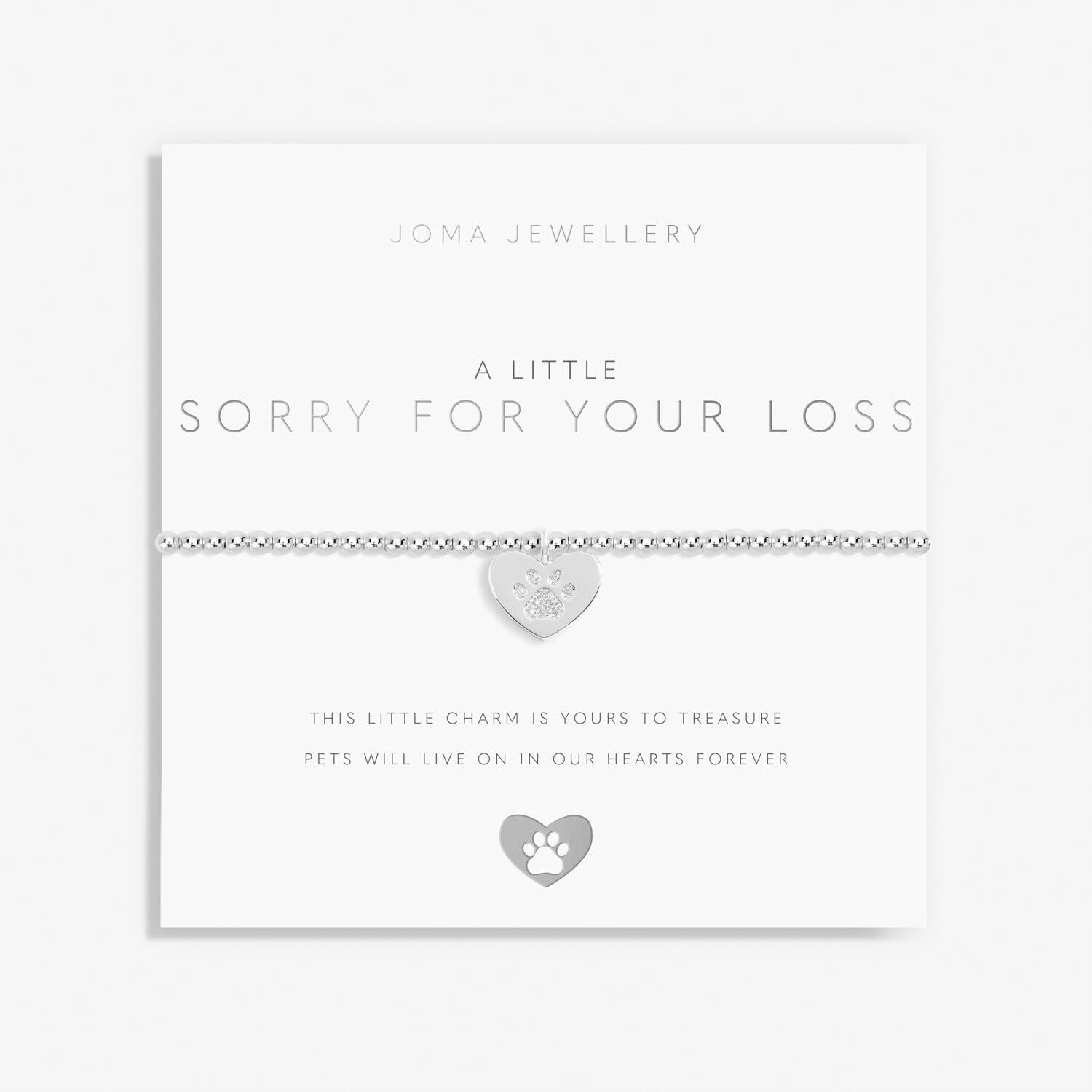 A Little 'Sorry For Your Loss' Bracelet