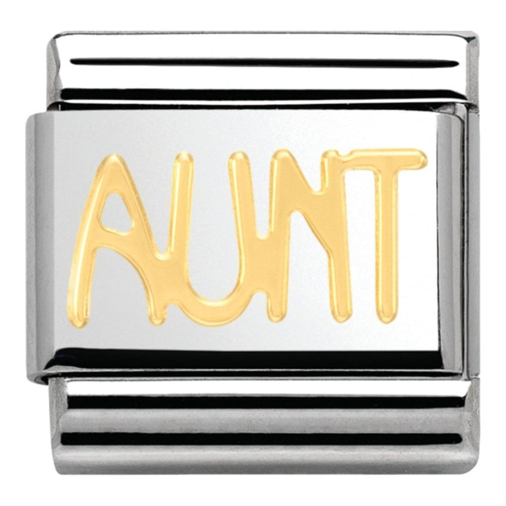 Classic 18ct Gold 'Aunt' Link