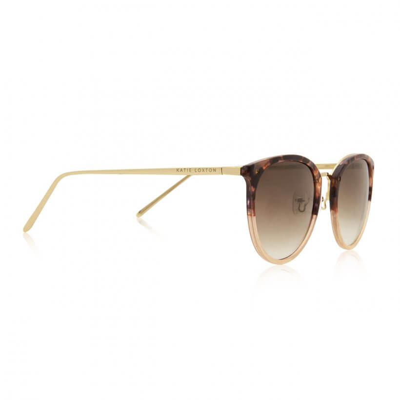 Sunglasses | Santorini | Tortoiseshell | Brown And Pink