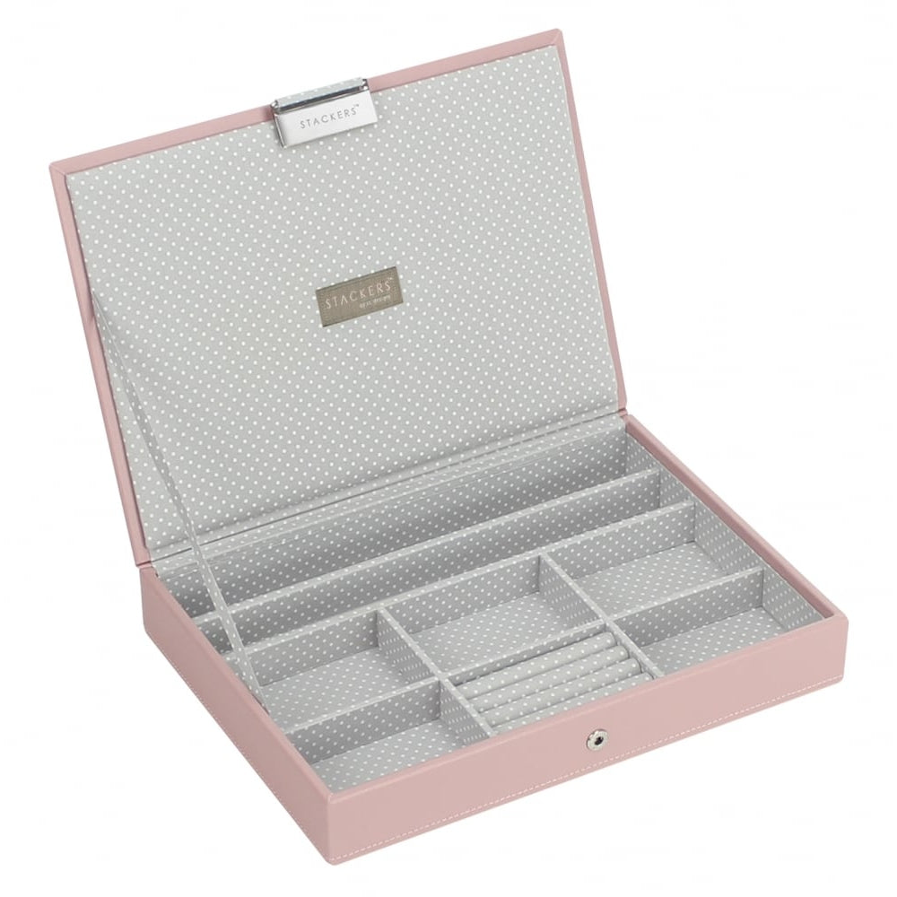 Soft Pink Classic Lidded Stacker