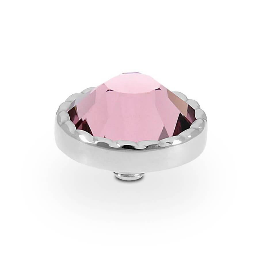 Bocconi Flat 9mm Light Amethyst Top (S/P)