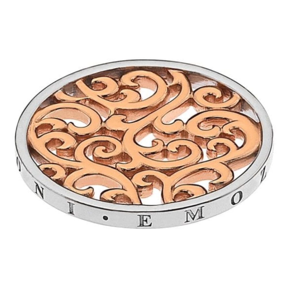 33mm Sterling Silver & Rose Gold Plated Creativity Reversible Coin