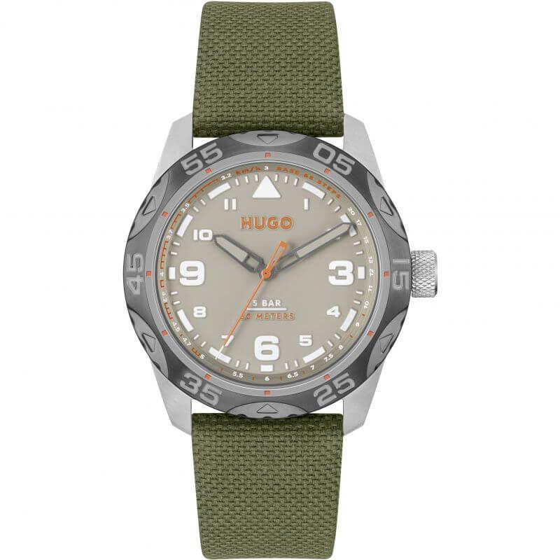 #TREK Military Green Strap Gents Watch