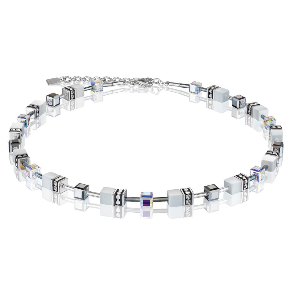 White & Silver Necklace