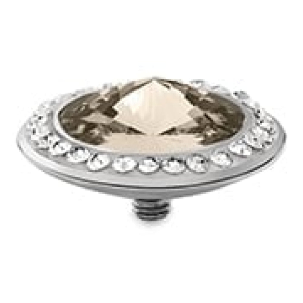 Famosa Tondo Deluxe 16mm Light Silk In Stainless Steel Ring Top