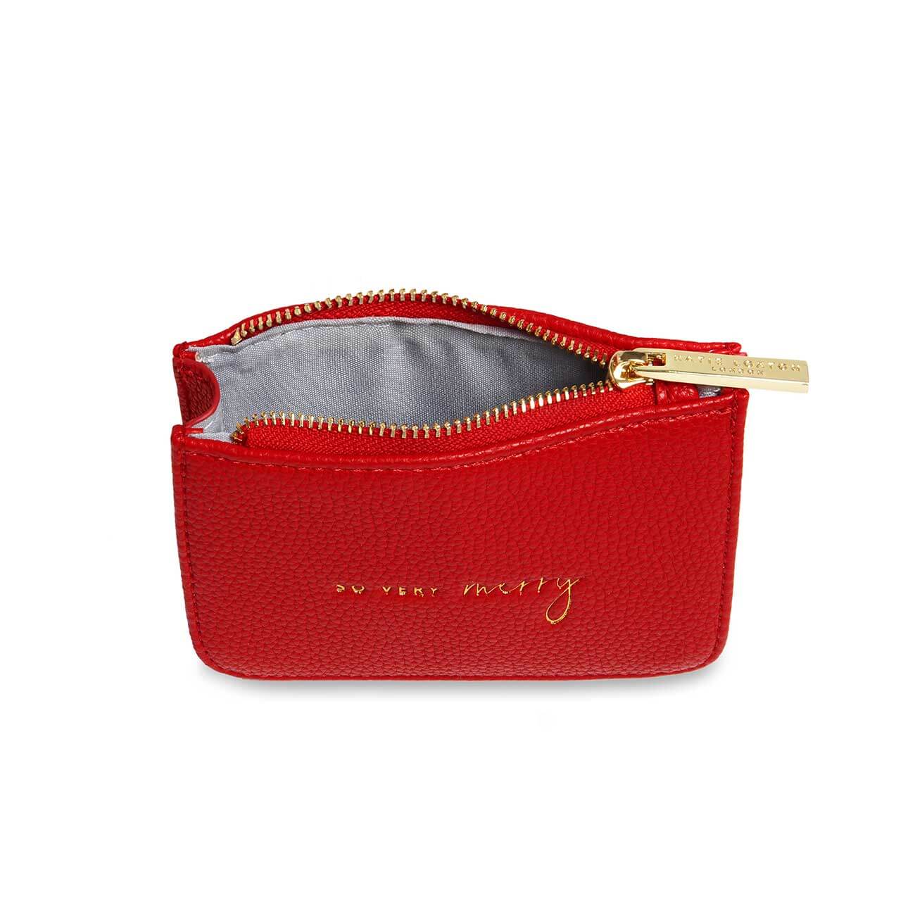 Stylish Structured Coin Purse | So Vert Merry | Red