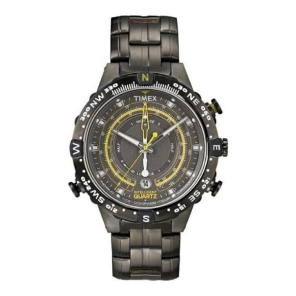 Intelligent Quartz Tide Temp Compass Grey IP Watch