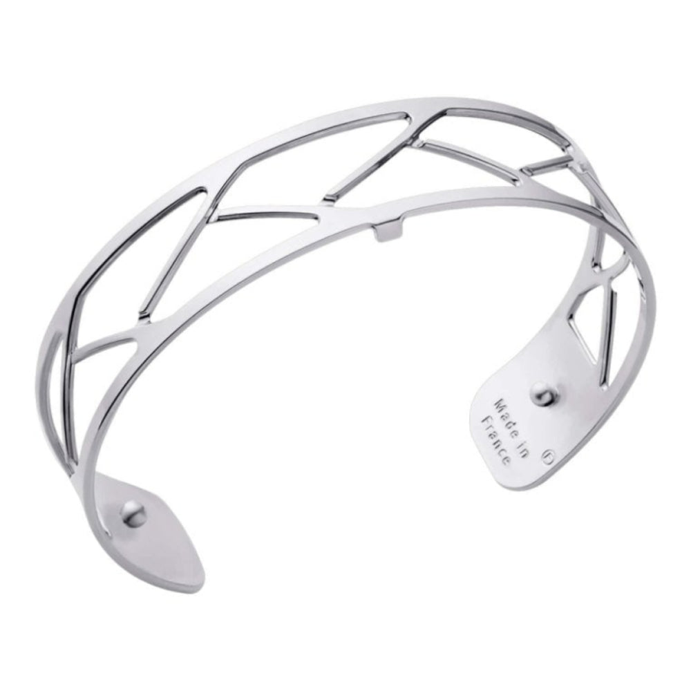 Silver Plated Tresse 14mm Cuff
